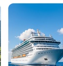 Kreuzfahrtschiff auf dem Meer